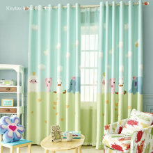 Print Children Window Curtains Kids Curtain